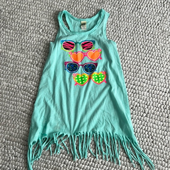 Swim beach Pool coverup Kabul sunglasses fringe - Picture 1 of 6